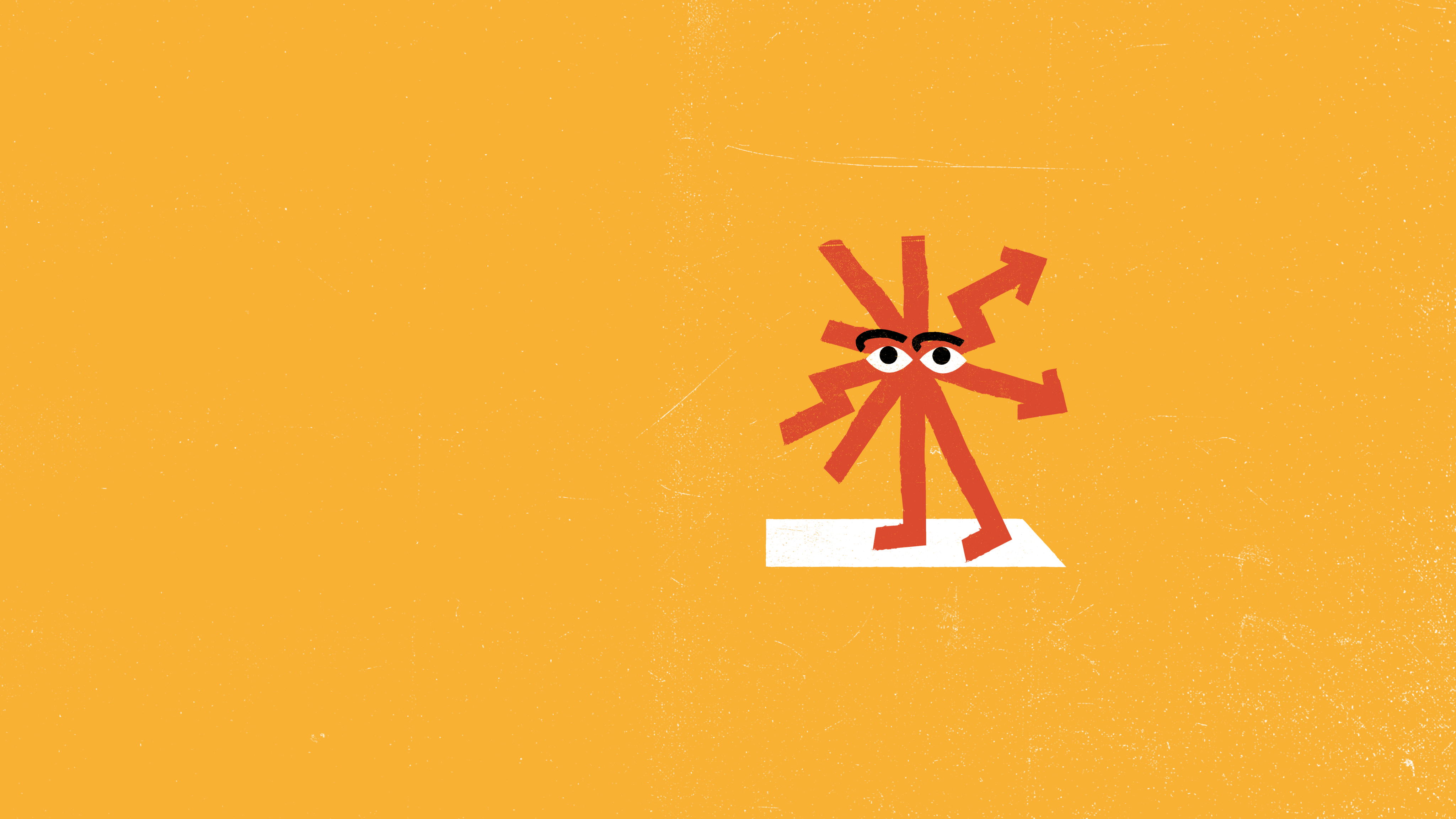 An illustration of an analytics tracker that has many antennas sticking out of it.