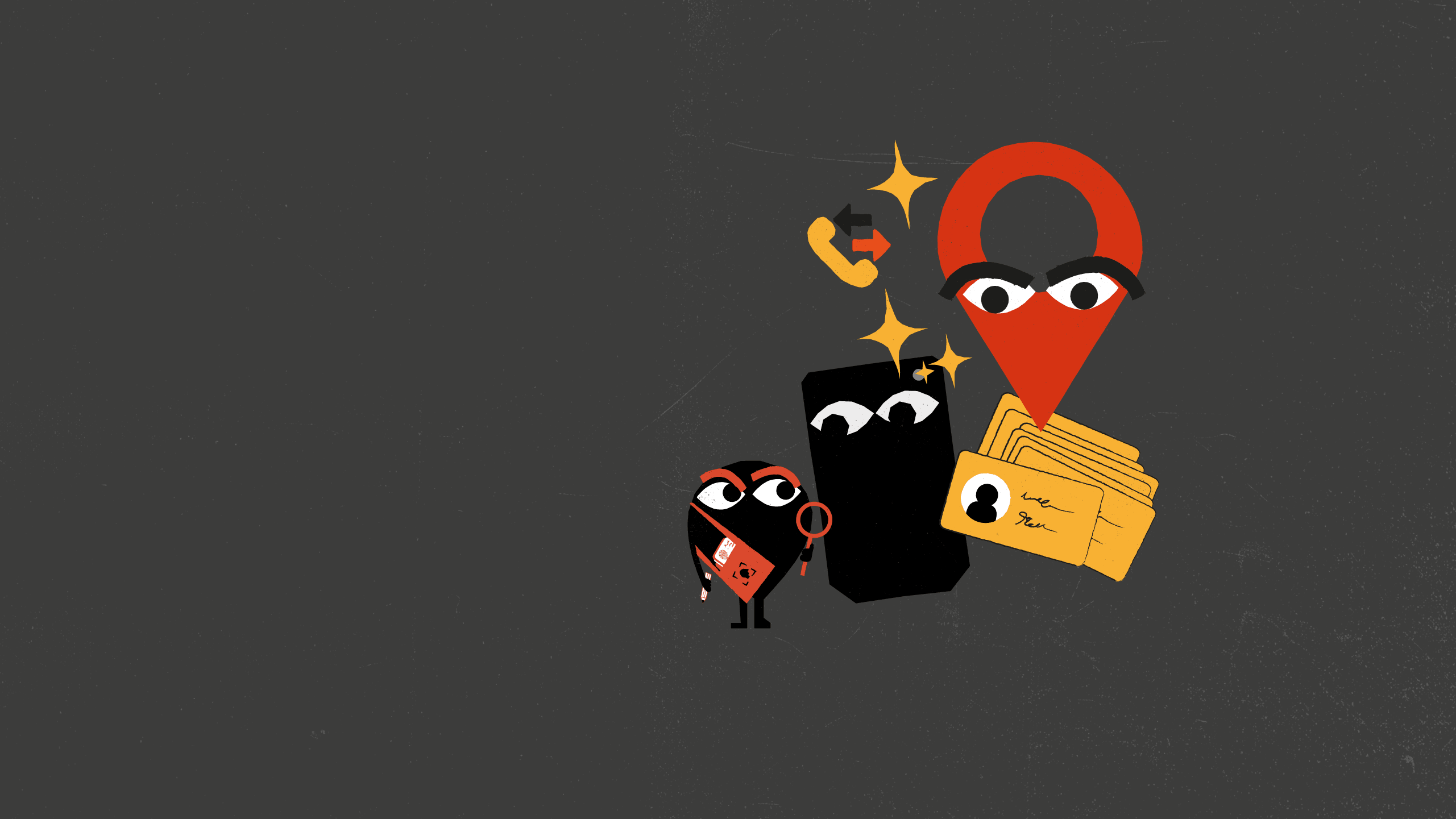 Trackers working together to collect your data.